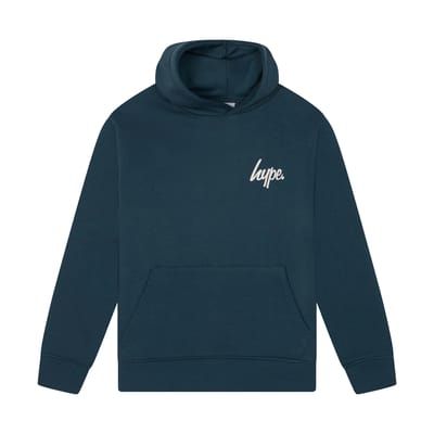 Jongens Teal Hoodie Zachte Casual Kindertrui Comfortable Everyday Wear