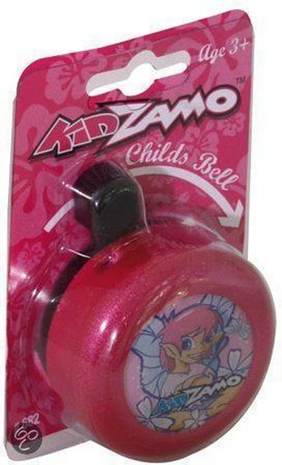 Fastrider Kidzamo fietsbel roze
