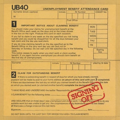 UB40 - Signing Off (2 LP) (Coloured Vinyl) (Limited Edition)