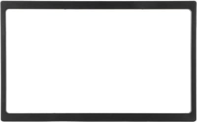Dailygoods- Dash Kit Gloednieuw - Universele Autoradio Houder - Dikke Fascia - Montageframe - Zwart - Afmetingen 178x102mm - Autoradio Frame