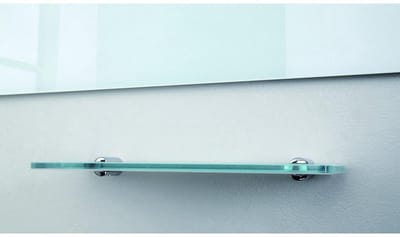 Whiteboard glas, mat wit, 90x120 cm.