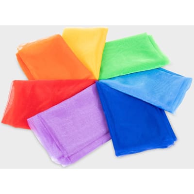 tickit® Regenboog Organza Stof