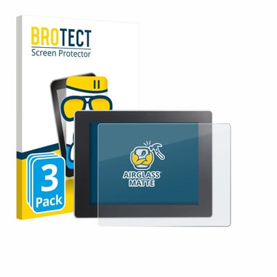 BROTECT - Screenprotector voor Weintek cMT3092X - Folie Beschermfolie Beschermglas matte 3 Stuks