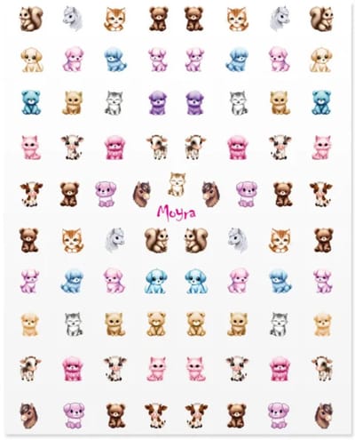Moyra Matrica Nail Sticker KIDS 4
