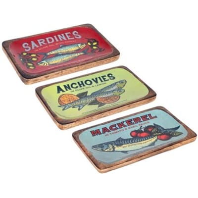 Schaaltjes en manden Signes Grimalt Grote Schaal Met Sardines
