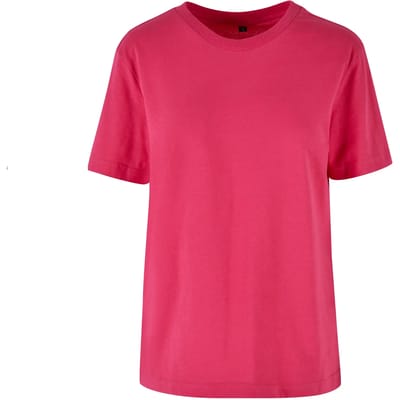 Build your Brand Ladies Everyday Tee BY211 - HIBISKUS PINK - XS
