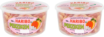Happy Peaches - 150 stuks - 1350g x 2