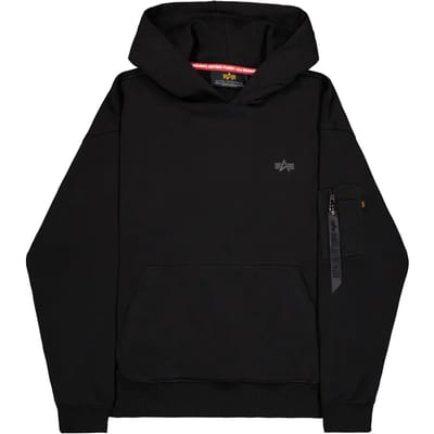 Hoodie Alpha Industries Dye To Match Mid Logo