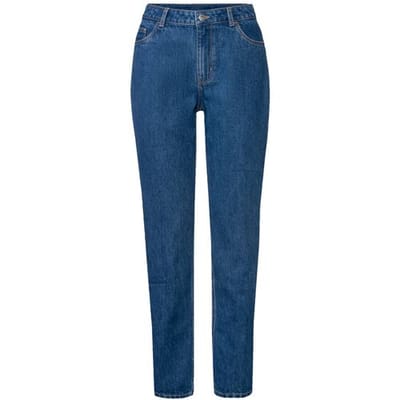 ESMARA Damesjeans mom fit (Blauw, 36)