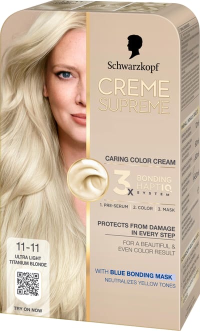 Schwarzkopf Creme Supreme 11-11 Ultra Light Titanium Blonde 1 st