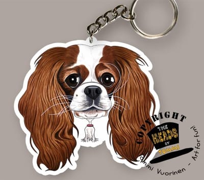 Sleutelhanger Hond Cavalier King Charles Spaniel