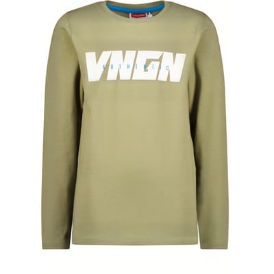 Vingino Joren Green Fog Maat: 10 | T-Shirts Outlet | Unisex | Groen
