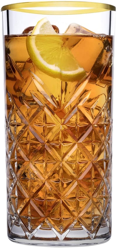 Pasabahce Timeless Golden Touch Drinkglazen 450ml