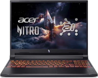 Acer Nitro V 16 AI ANV16-42-R7EB - CoPilot+ PC - Gaming Laptop - 16 inch 180Hz - Ryzen 7 - 32GB - 1TB SSD - RTX 5070