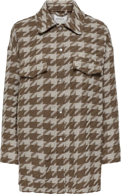 ONLY - ONLJOHANNA BOUCLE SHACKET CC OTW - Dames - Gewatteerde jassen