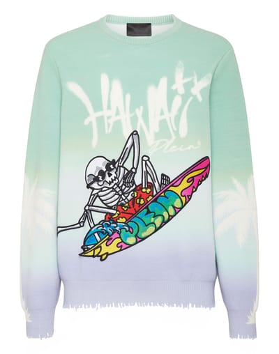 Pullover Ronde Hals Hawaii