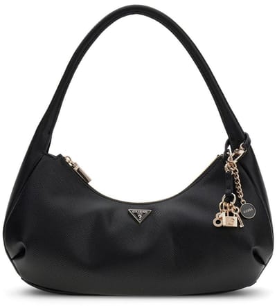 GUESS schoudertas Gilda Hobo Black zwart