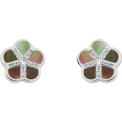 Orphelia 'Daisy' Dames 925 Sterling Zilveren Stud Oorbellen - Zilver ZO-7585