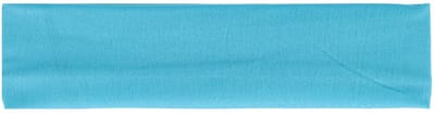 Haarsoires Haarband Stof 4cm - Basic - Aqua Blauw - Comfortabel & Elastisch – Voor Sport of Dagelijks Gebruik
