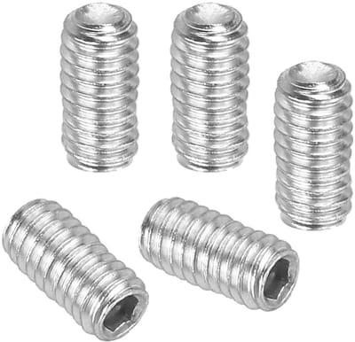 50 Stuks M2.5x3mm Hex Head Schroeven van RVS voor Deuren, Verlichting en Reparaties