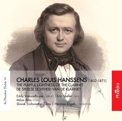 Charles Louis Hanssens - In Flanders' Fields 94: The Playful Lightness Of The Clarinet (CD)