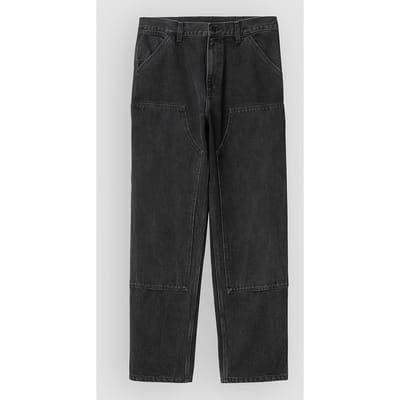 Carhartt WIP Double Knee Jeans zwart