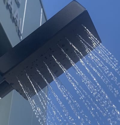 Magma Buitendouche/Tuindouche zwart/RVS