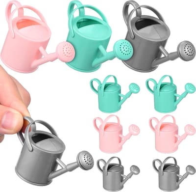 9 Stuks Mini-Gieter Rollenspel - Kleine Gieter Rekwisieten voor Huishandwerk en Tuindecoratie