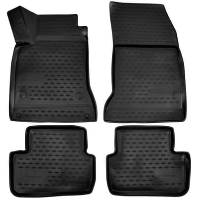 Tapis de sol en caoutchouc - Exclusive - Mercedes Classe GLA X156 - 4 pièces - Imperméable - Antidérapant