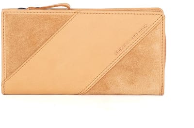Leren RFID Portemonnee - Afra - Camel