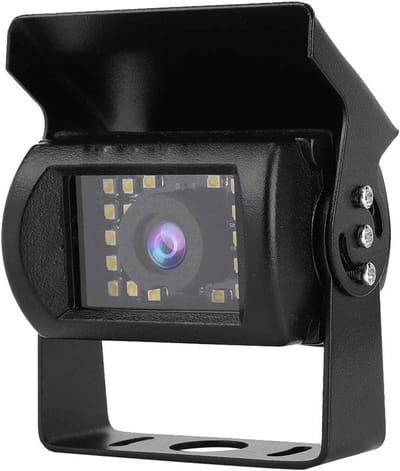 Achteruitrijcamera - Parkeerhulp Camera - Veilig Parkeren - 24 LED Nachtzicht - 170 Graden Hoek - Zwart