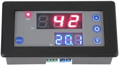 Allecto - Multifunctionele Digitale Fiets Timer - Tijdschakelaar - Compact formaat - Automatische bediening - 12V - Geschikt voor diverse toepassin...