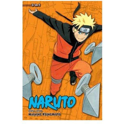 Naruto 3-in-1 Editie Deel. 12 door Masashi Kishimoto Paperback Boek 9781421573823