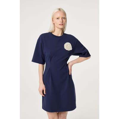 Fabienne Chapot Astan Dress Maritime Blue Maat: S | Mini Jurken Outlet | Dames | Blauw