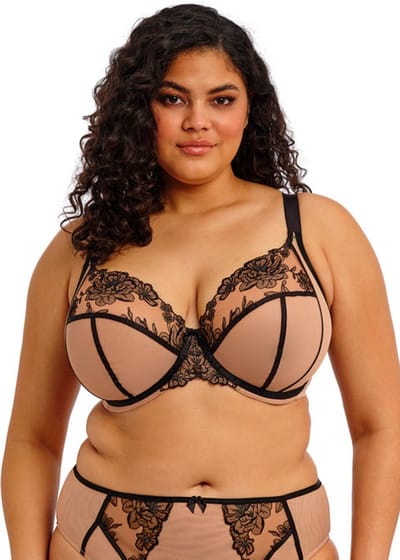 Elomi Teagan Beugel Bh EL302602 Zwart - maat EU 80H / FR 95H