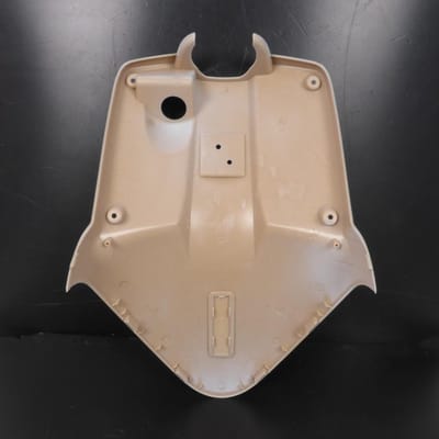 Achterbumper voor scooter MBK 50 Spirit na 2004 parelwit / YJ-8657E nieuw