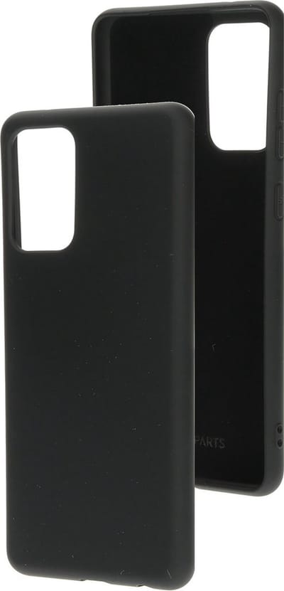 Mobiparts hoesje geschikt voor de Samsung Galaxy A72/A72 5G - Siliconen - Zwart