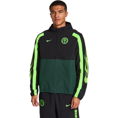 Nike Nigeria Trainingspakken Heren - Zwart - Maat M - Poly Woven