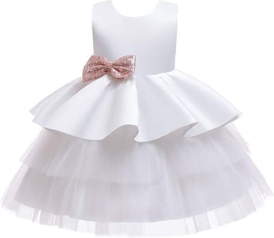 Prinsessenjurk meisje - Het Betere Merk - feestjurk meisje -maat 134/140 (140) - bruidsmeisjes jurken - communie jurk - bruidsmeisjes jurken voor kinderen - cadeau meisje - lange gouden prinsessenhandschoenen