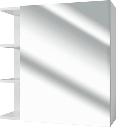 Vicco Fynn Badkamerspiegelkast – 62 x 64 cm Wit