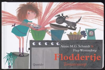 Omdraaiboekje Floddertje - Kinderboek Twee Verhalen - Voorlezen en Lezen - Twee Verhalen in Eén - Oblong Formaat
