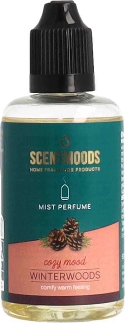 Scentmoods - Winterwoods Geurolie Voor Aromadiffuser - Geurolie Voor Oliebrander - Navulling Geurbrander - Etherische Olie - Geurverspreiders - Verdamper