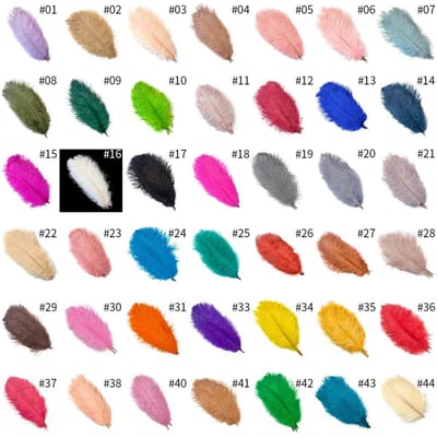 10 STUKS Licht Kaki Grote Struisvogelveren Bulk 15-60CM Lang Natuurlijke Pluizige Struisvogelveren voor Bruiloft Restaurant Vaas Decoratie 15-20cm 6-8inch