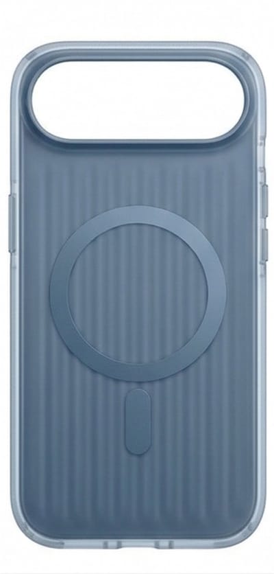 Mastersøn iPhone 17 Air Hoesje MagSafe Thin Design - Blauw - Geschikt voor MagSafe