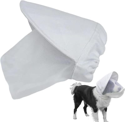 Honden Gaas Kap | Ademende Lichtgewicht Veiligheidsbeschermer - Puppy Gezicht Beschermer En Mond Kap,Voor Kleine En Middelgrote Rassen Puppy Buiten Kamperen Trekken Wandelen Klimmen
