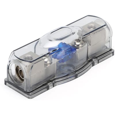 Boîte à fusibles Mini ANL pour audio de voiture Porte-fusibles Base Fusibles Modification RV gray