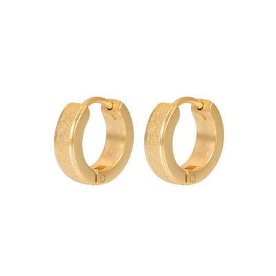 iXXXi Jewelry-Sandblasted-Goudkleurig-Dames Oorbellen