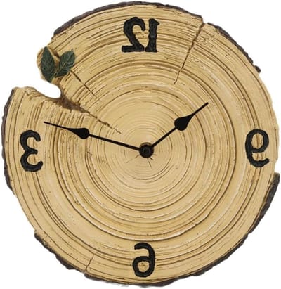 Tuinklok - Wandklok Buiten - Tijd Weergeven - Weerbestendig Ontwerp - 30 cm - Zwart