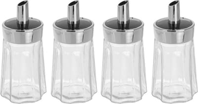 Excellent Houseware Suikerstrooier / suikerdispenser - 4x - 175 ml - Suikervaatje - horeca / restaurant / thuis