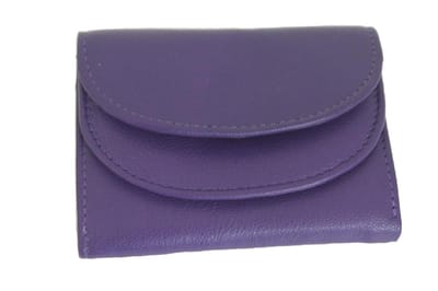 Leren portemonnee voor dames/ kleine portemonnee dubbele klep / tienerbeursje in rood, paars, roze, groen, navy, blauw, zwart leer / 124